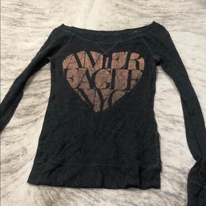AE long sleeve shirt size S